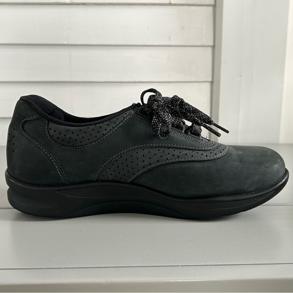 SAS Walk Easy Nero Walking Shoes Sz 8 - Picture 2 of 12